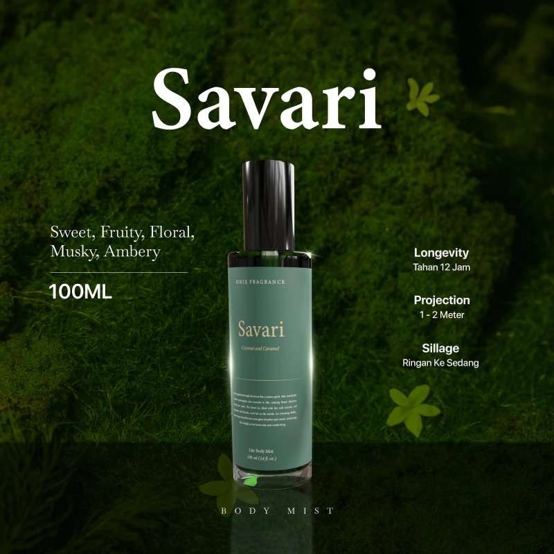 ONIX Fragrance - SAVARI Body Mist 100ml