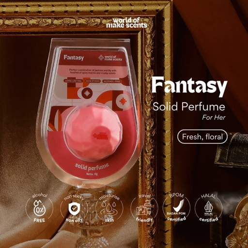 Image of [FANTASY] Make Scents Solid Perfume Perempuan (New Formulation)
