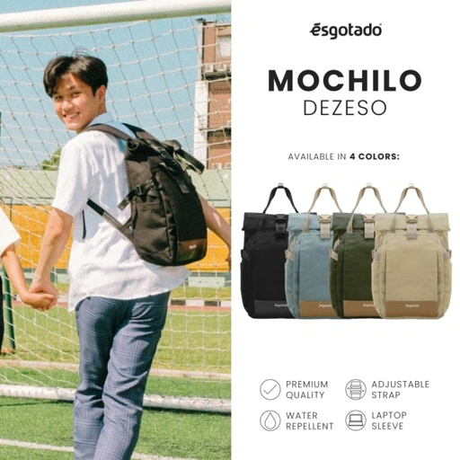 Image of Esgotado Tas Ransel Backpack Kanvas Pria Wanita - New Mochilo Dezeso