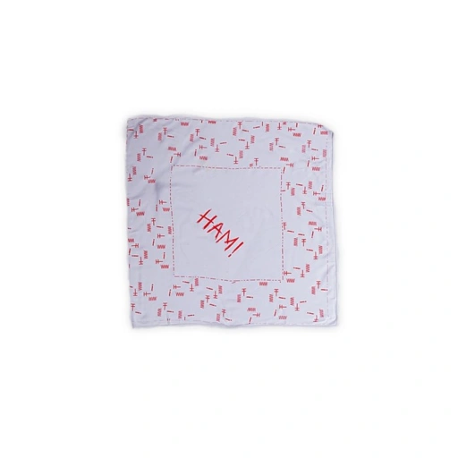 Image of HAM! Signature - Bandana white - Bando bandana