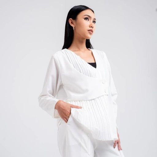 Image of ￼CEKHAS -  KELLY Blazer White