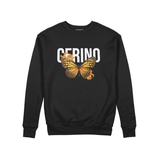 Image of Brand New Eyes Crewneck Black