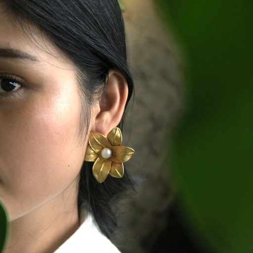Image of [SERIES] ANTING FLORAL BESAR