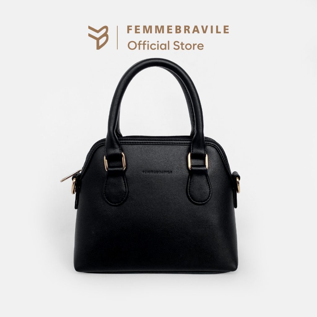 Femmebravile - Femo Small Leather - Tas Wanita - Sling Bag -  Shoulder Bag - Tas Selempang Wanita