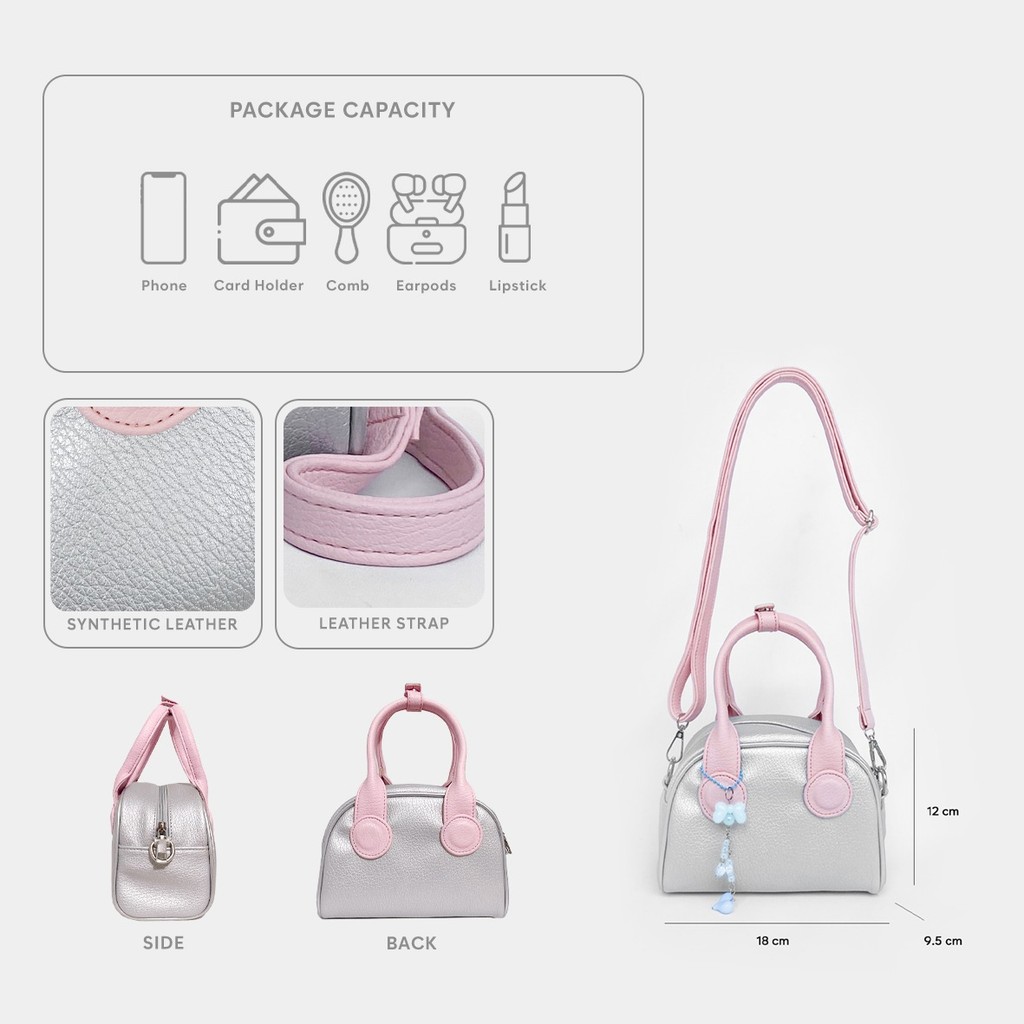 Femmebravile | Sling bag simple | Sling bag lucu - Chelsea Bag
