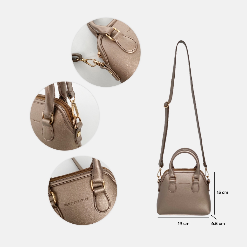 Femmebravile - Femo Mini Plus - Sling Bag - Shoulder Bag  - Tas Selempang Wanita -  Fashion Women