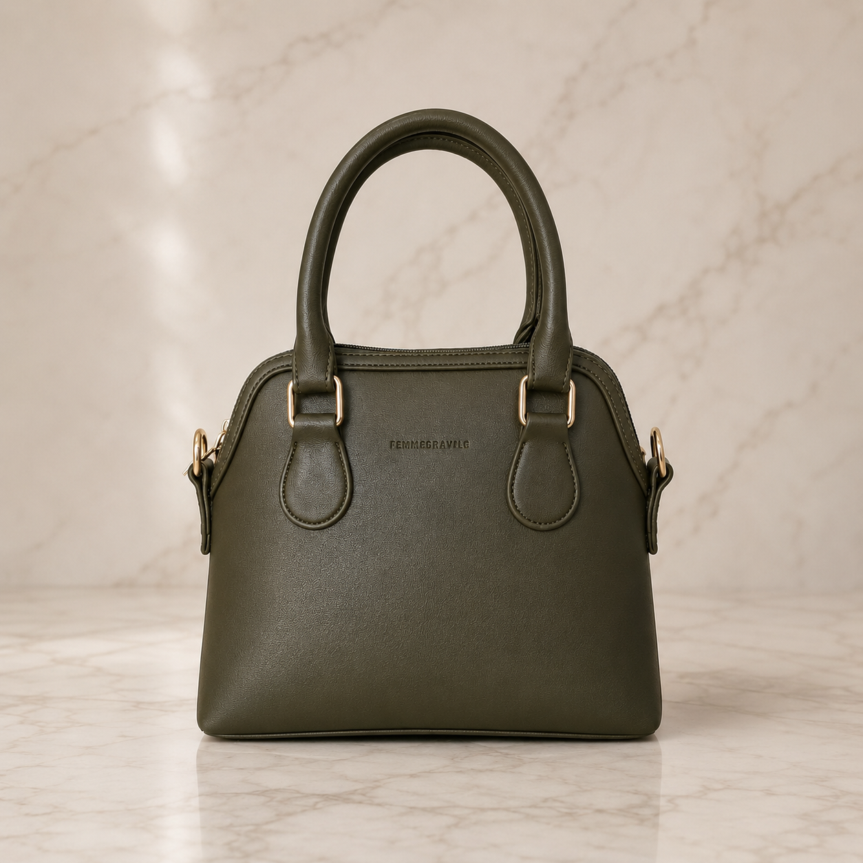 Femmebravile - Femo Small Leather - Tas Wanita - Sling Bag -  Shoulder Bag - Tas Selempang Wanita