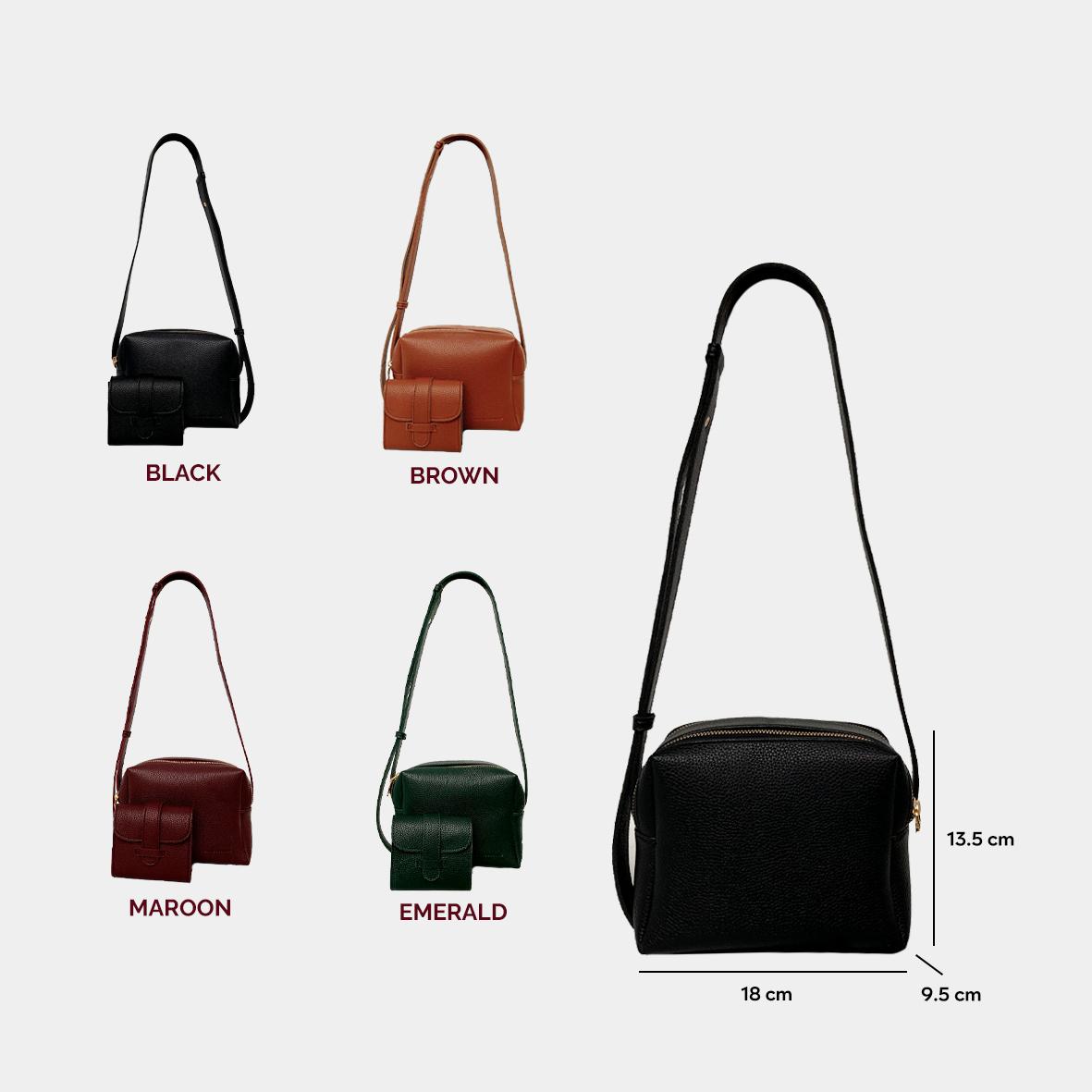 Tas Selempang Wanita Kekinian + Dompet |Tas Wanita Crossbody & Dompet | Dinda Bag