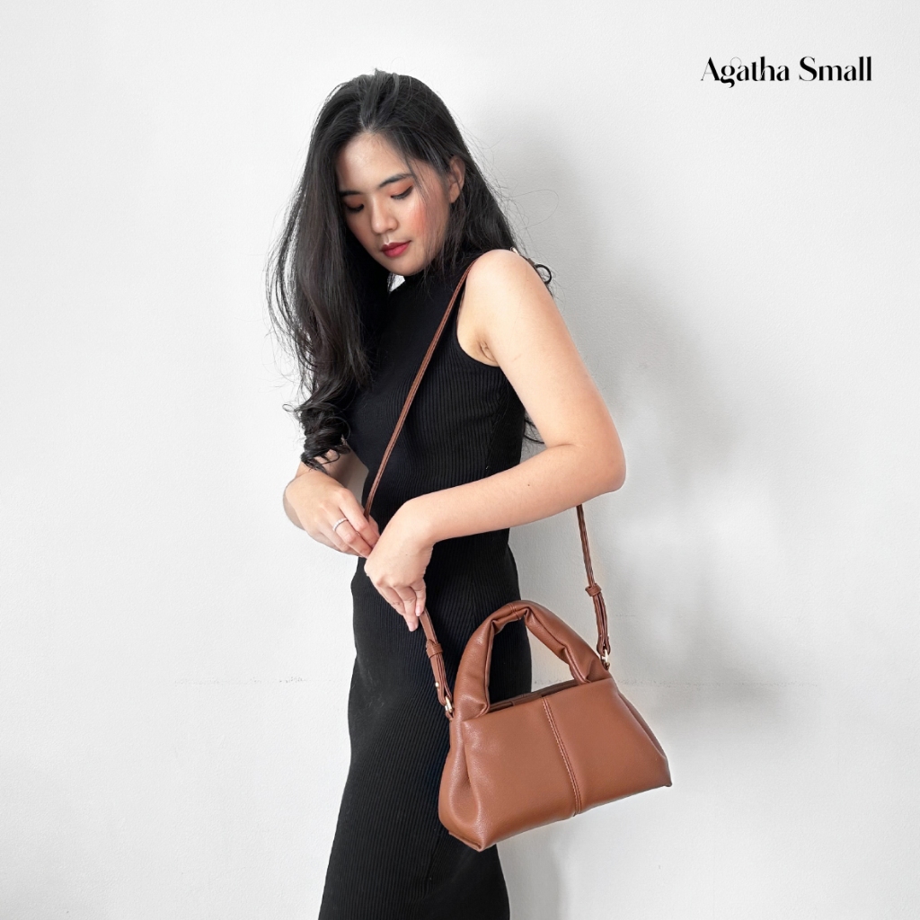 FEMMEBRAVILE Agatha Bag Tas Wanita Sling bag  Shoulde bag Tas Selempang Wanita Tas Bahu