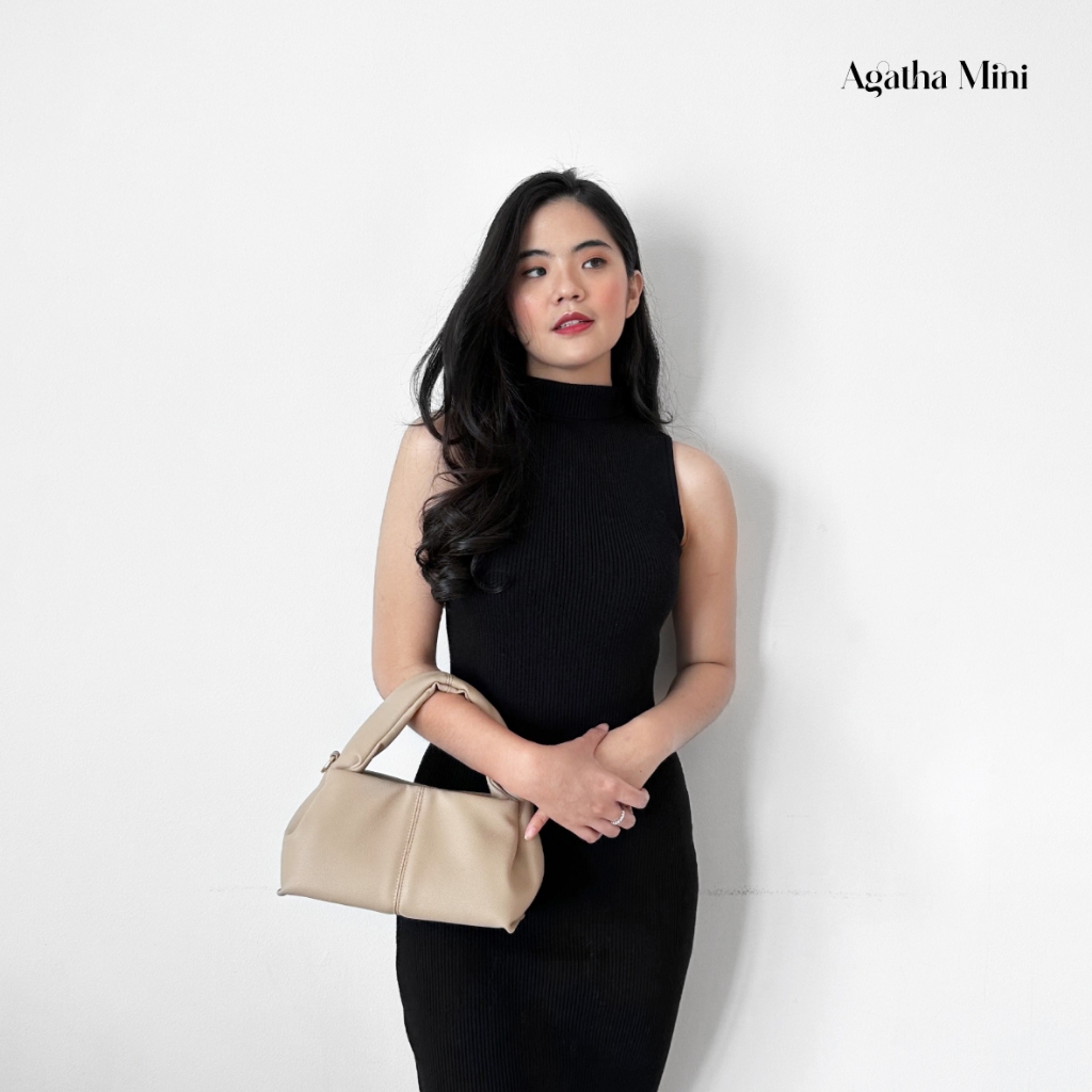 FEMMEBRAVILE Agatha Bag Tas Wanita Sling bag  Shoulde bag Tas Selempang Wanita Tas Bahu