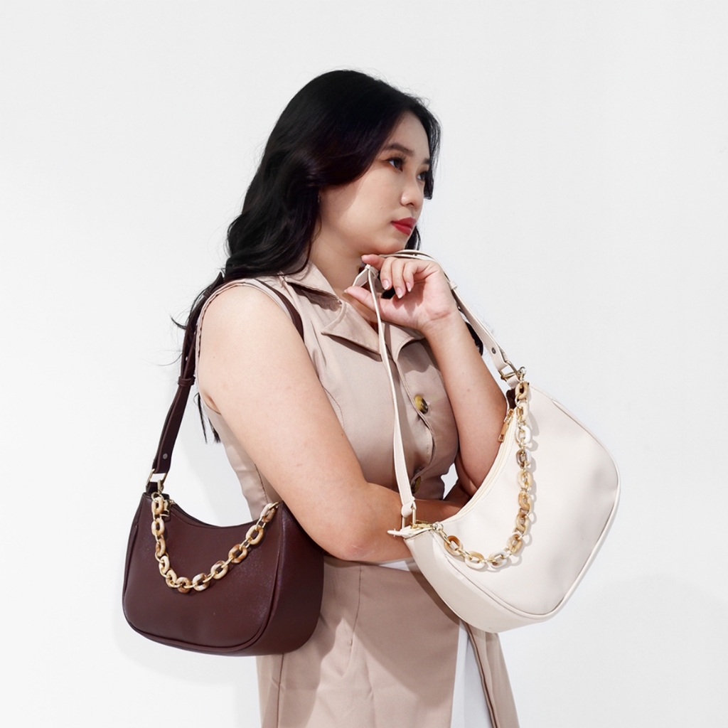 FEMMEBRAVILE Alice Bag Tas Wanita Shoulder Bag Tas Bahu Fashion Women