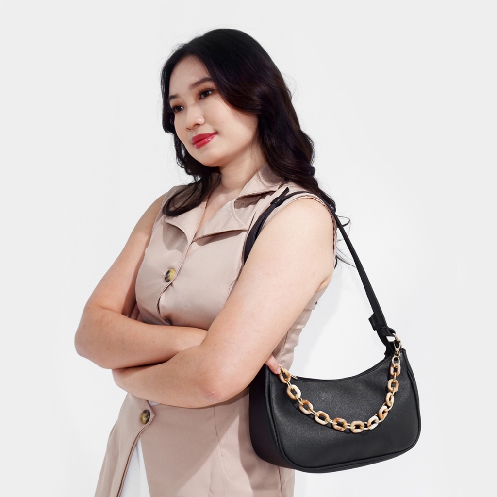 FEMMEBRAVILE Alice Bag Tas Wanita Shoulder Bag Tas Bahu Fashion Women