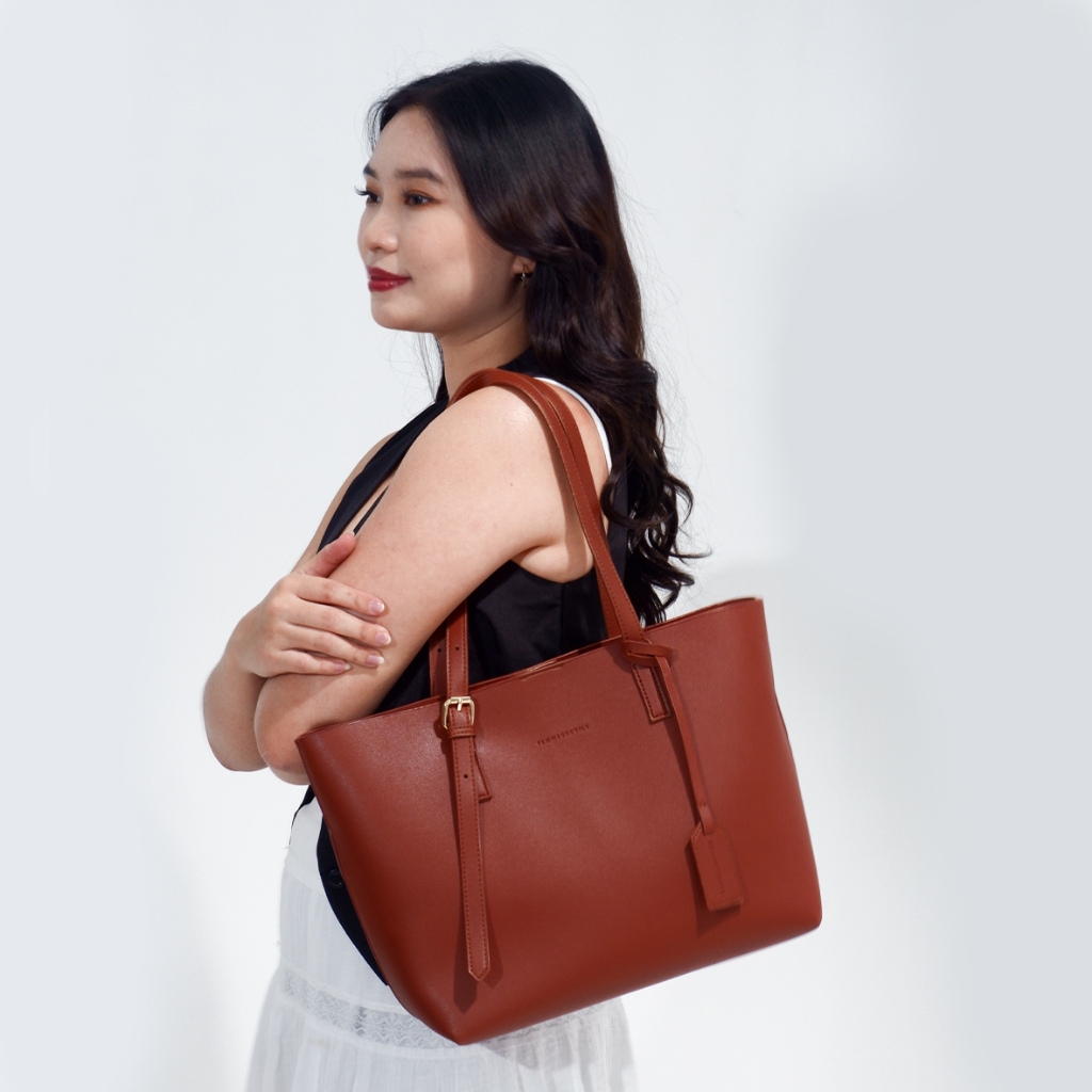 FEMMEBRAVILE Tas Wanita Totebag Fashion Wanita Shoulder Bag Totebag Kuliah Arma Bag