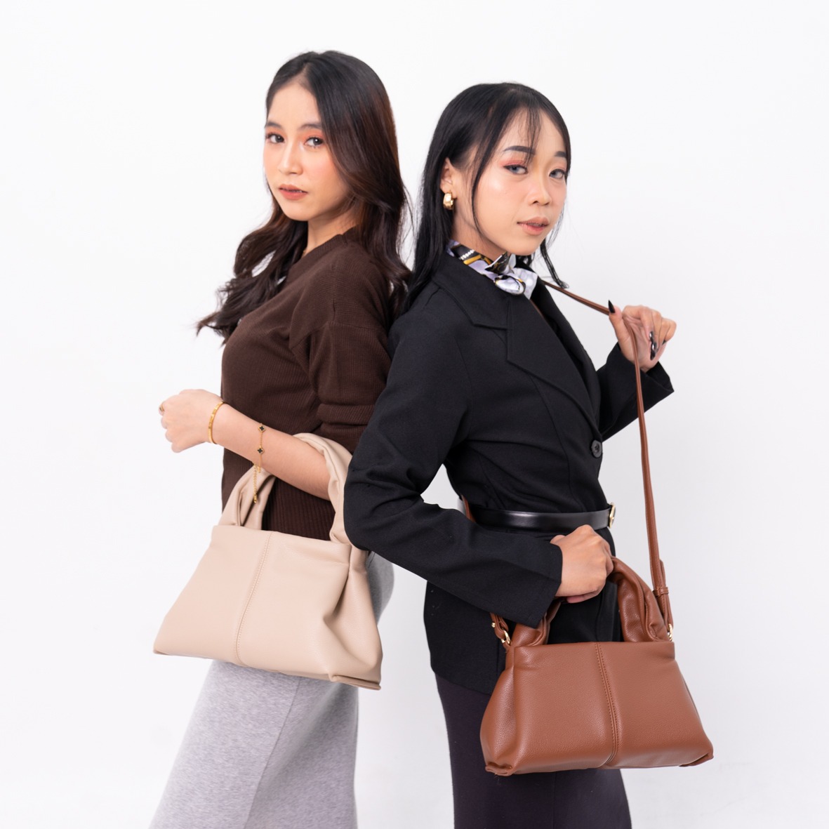 FEMMEBRAVILE Agatha Bag Tas Wanita Sling bag  Shoulde bag Tas Selempang Wanita Tas Bahu