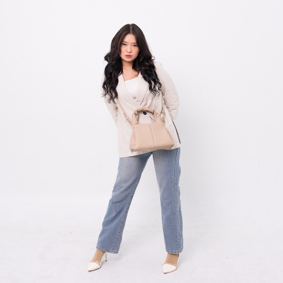 FEMMEBRAVILE Agatha Bag Tas Wanita Sling bag  Shoulde bag Tas Selempang Wanita Tas Bahu