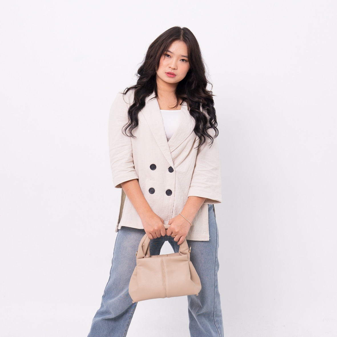 FEMMEBRAVILE Agatha Bag Tas Wanita Sling bag  Shoulde bag Tas Selempang Wanita Tas Bahu