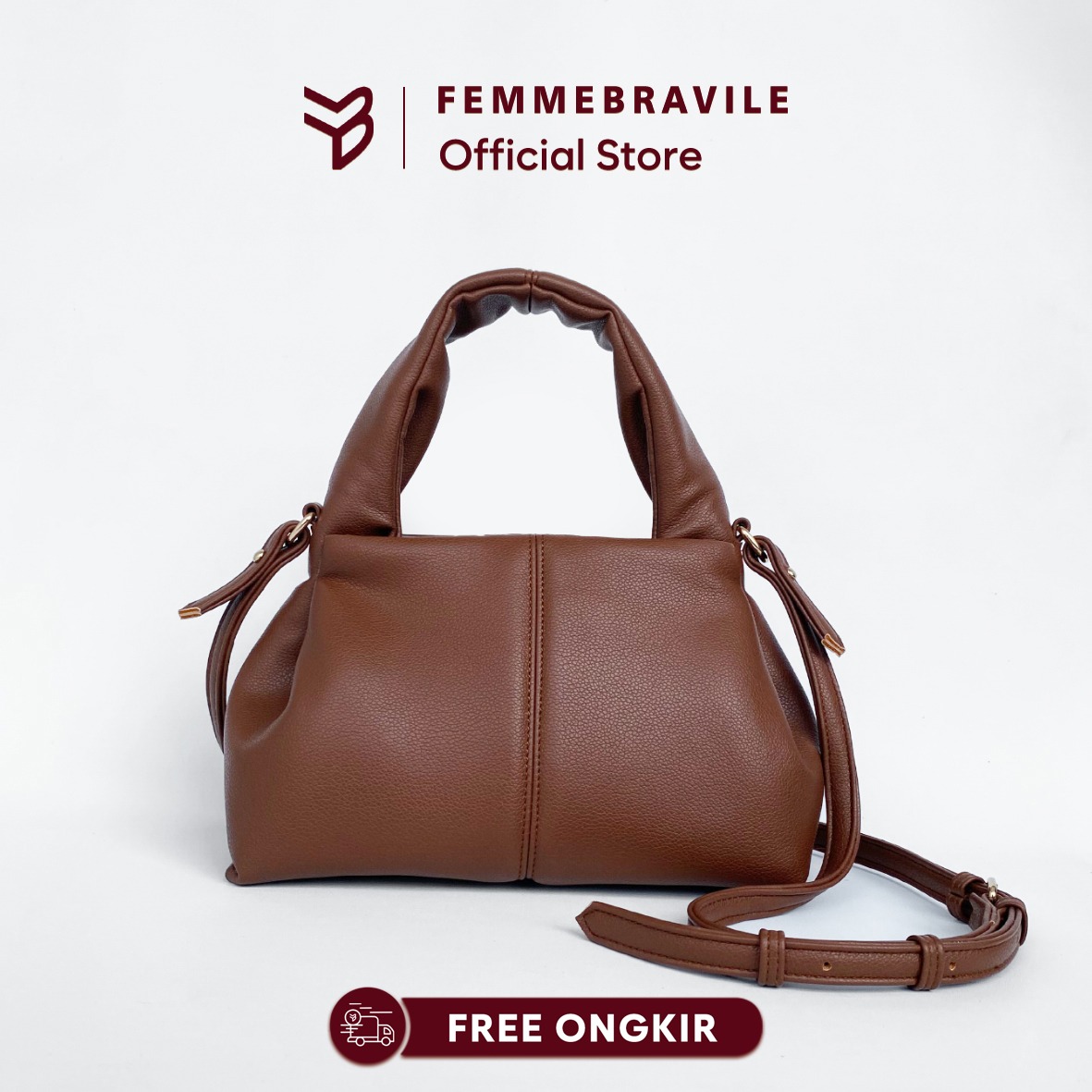 FEMMEBRAVILE Agatha Bag Tas Wanita Sling bag  Shoulde bag Tas Selempang Wanita Tas Bahu