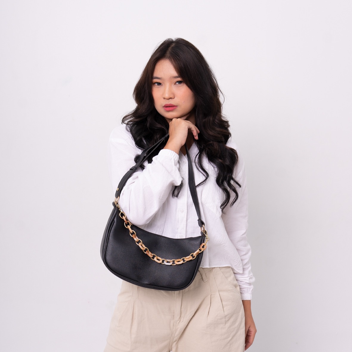 FEMMEBRAVILE Alice Bag Tas Wanita Shoulder Bag Tas Bahu Fashion Women