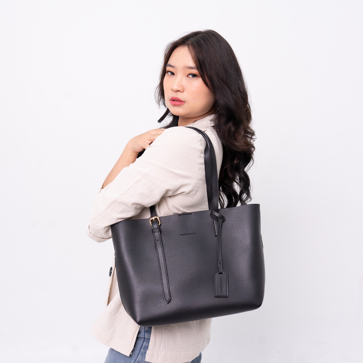 FEMMEBRAVILE Tas Wanita Totebag Fashion Wanita Shoulder Bag Totebag Kuliah Arma Bag