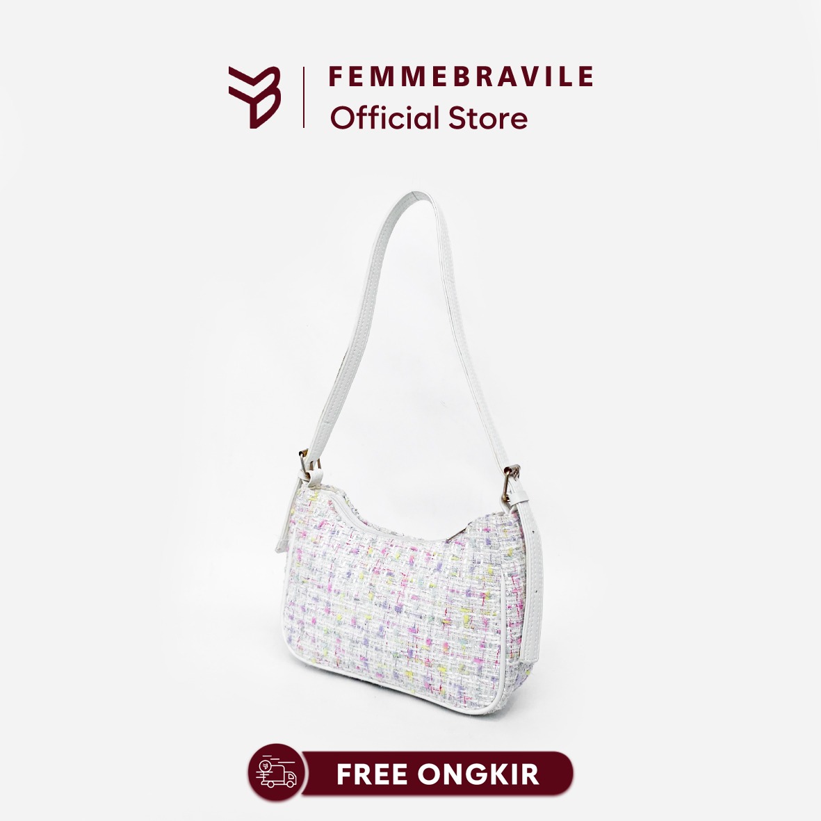 FEMMEBRAVILE Ella Bag Tas Wanita Shoulderbag Tas Bahu Fashion Bag Tas Tangan Wanita