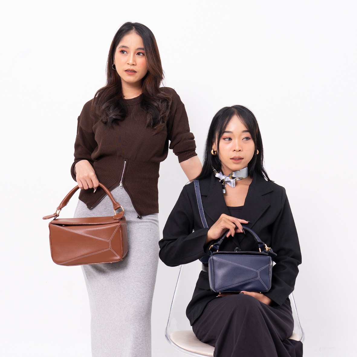 FEMMEBRAVILE Sling Bag Tas Selempang Wanita Fashion Women Shoulder bag Felicia Bag