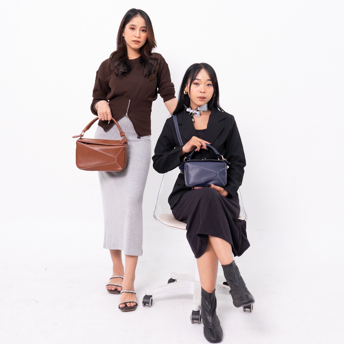 FEMMEBRAVILE Sling Bag Tas Selempang Wanita Fashion Women Shoulder bag Felicia Bag