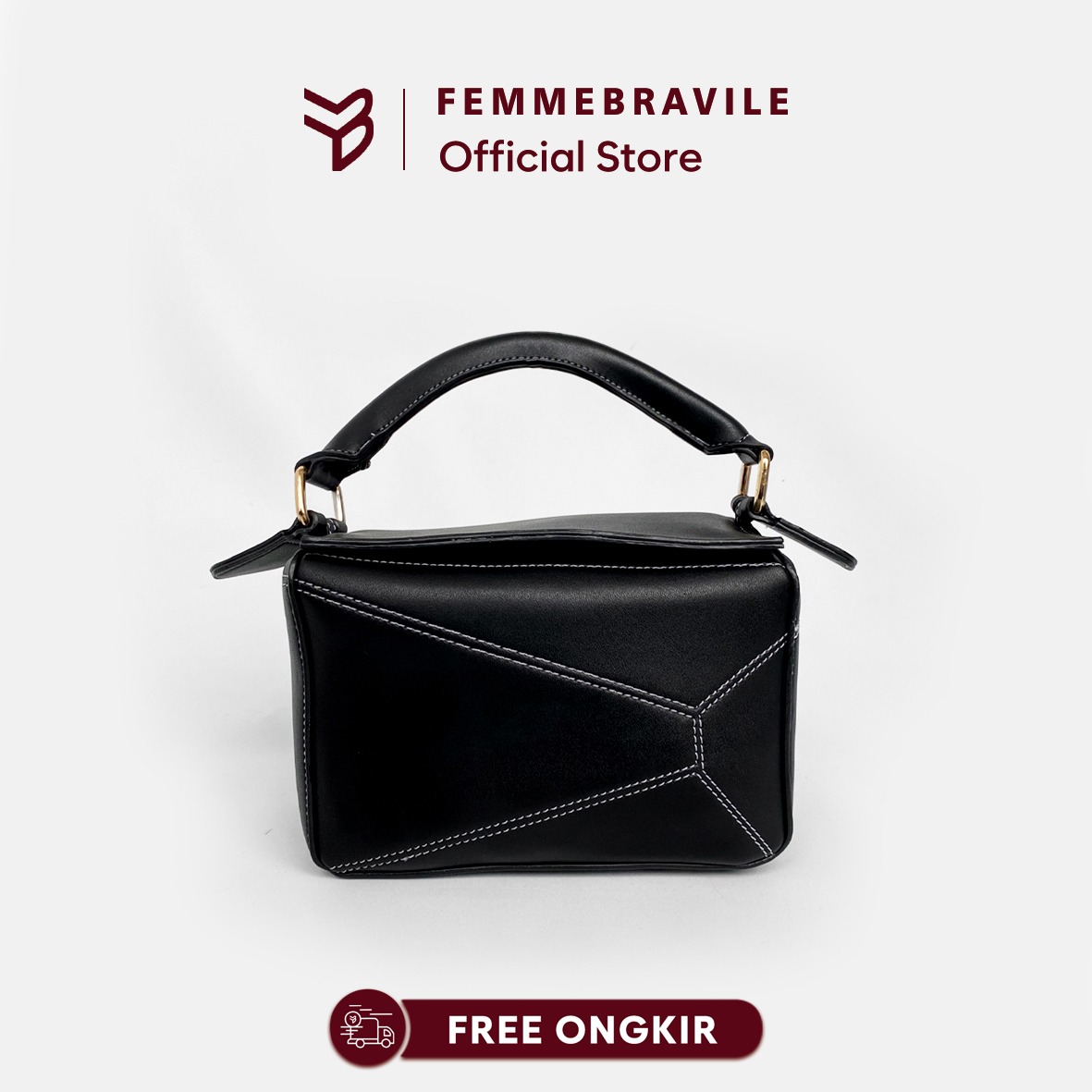 FEMMEBRAVILE Sling Bag Tas Selempang Wanita Fashion Women Shoulder bag Felicia Bag