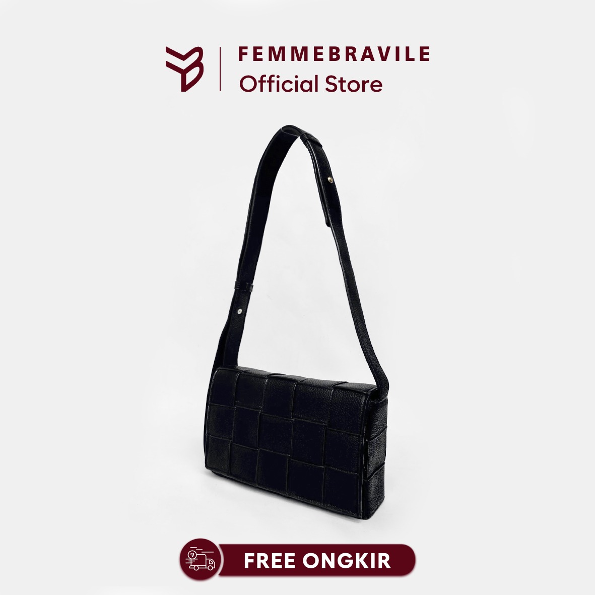 Femmebravile Sling Bag Tas Selempang Wanita Fashion Women Shoulder bag FEMME Mini Bag