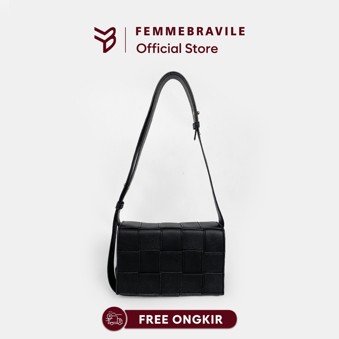 Femmebravile Sling Bag Tas Selempang Wanita Fashion Women Shoulder bag FEMME Mini Bag