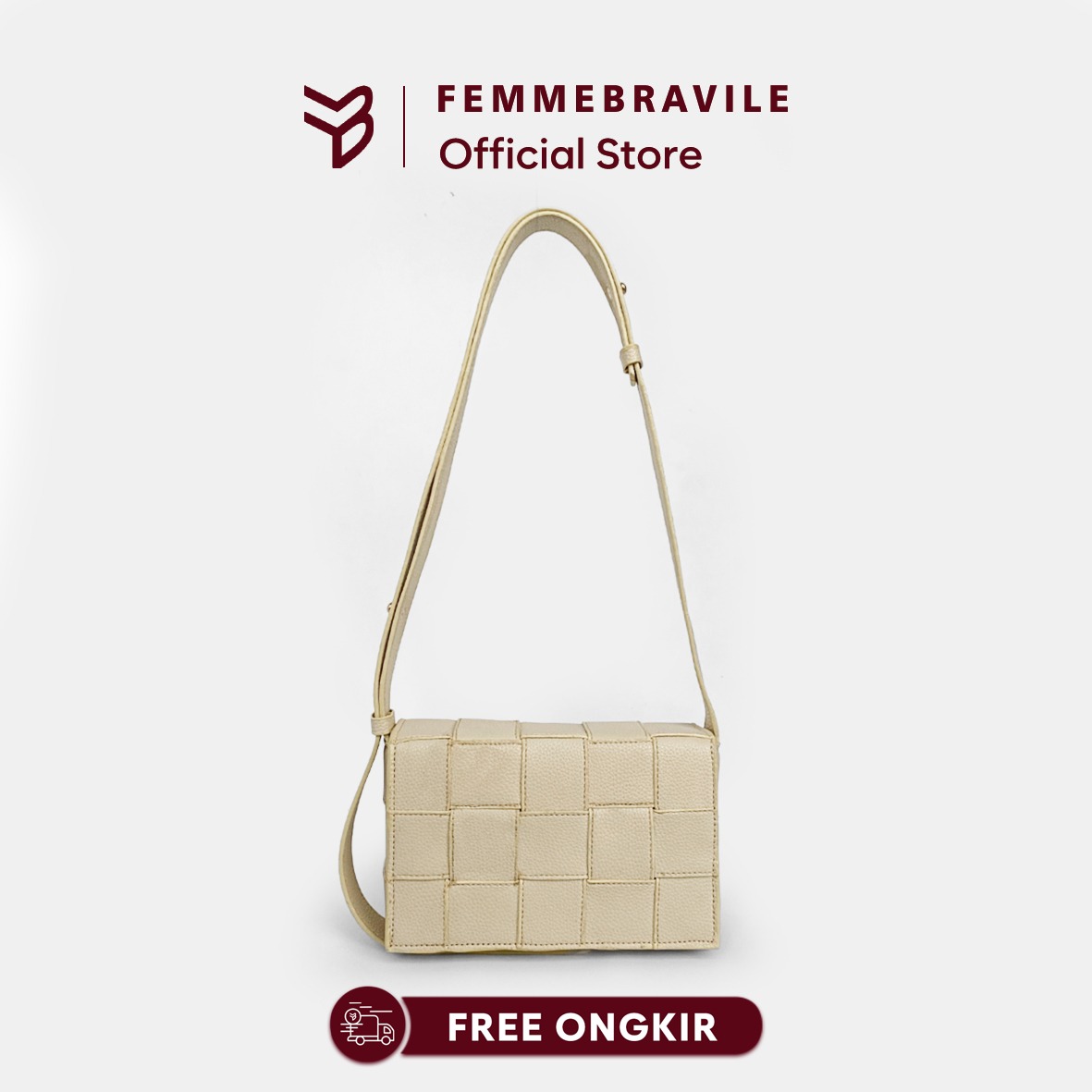 Femmebravile Sling Bag Tas Selempang Wanita Fashion Women Shoulder bag FEMME Mini Bag