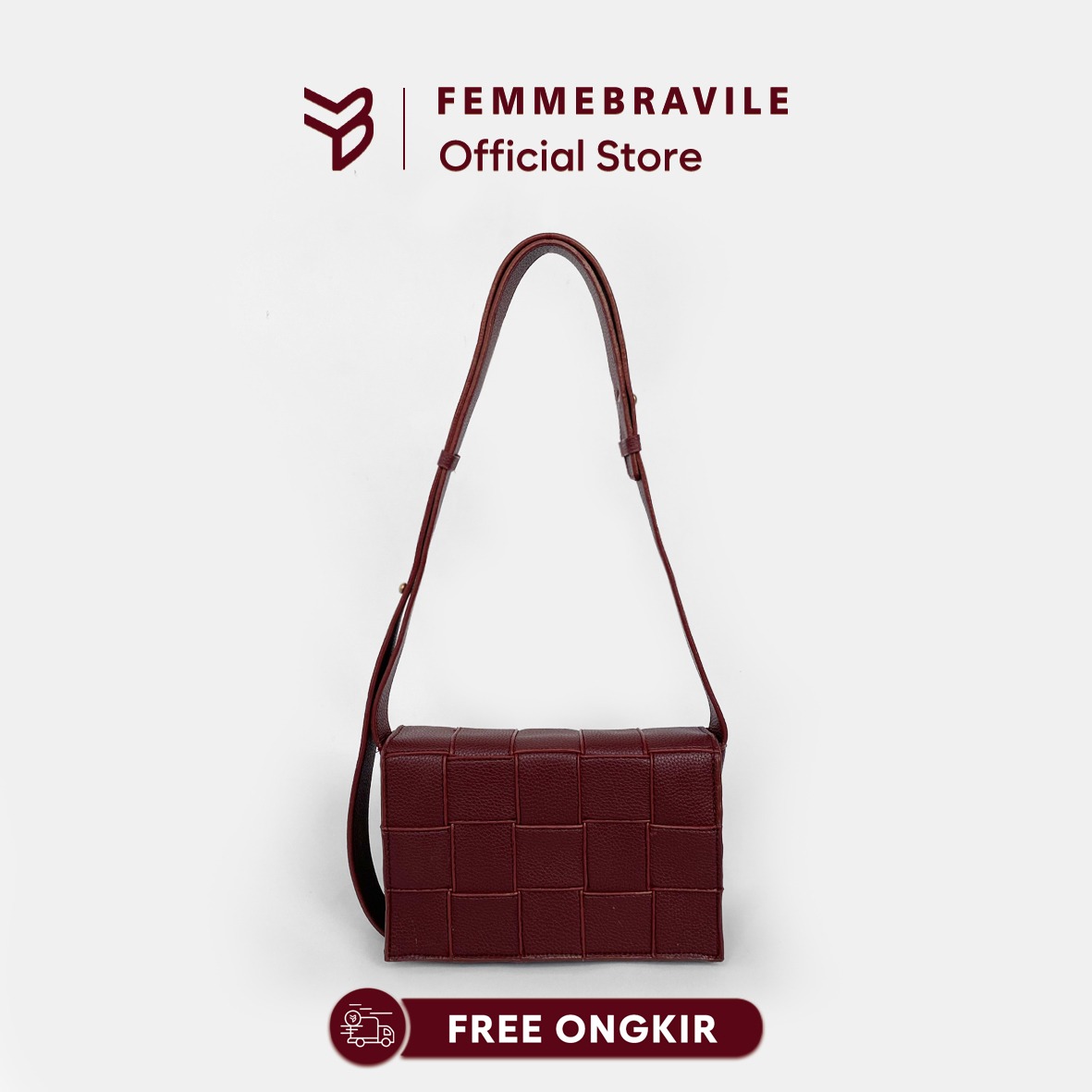 Femmebravile Sling Bag Tas Selempang Wanita Fashion Women Shoulder bag FEMME Mini Bag