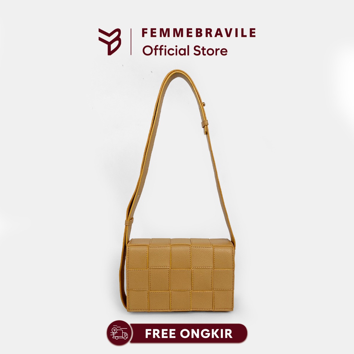 Femmebravile Sling Bag Tas Selempang Wanita Fashion Women Shoulder bag FEMME Mini Bag