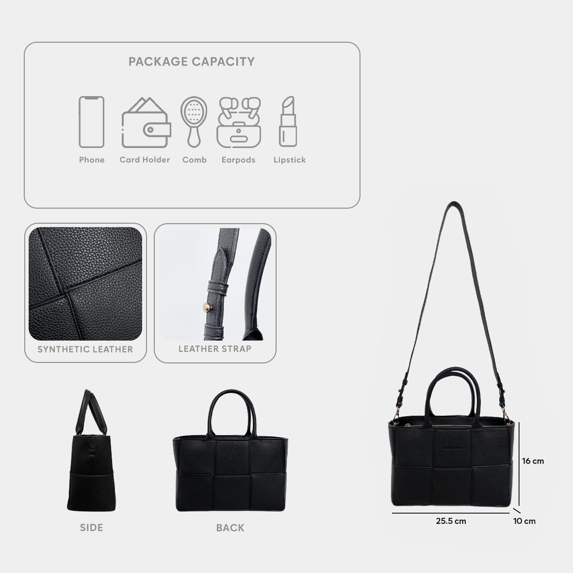 FEMMEBRAVILE Sling Bag Tas Selempang Wanita Fashion Women Shoulder bag FEMME Bag