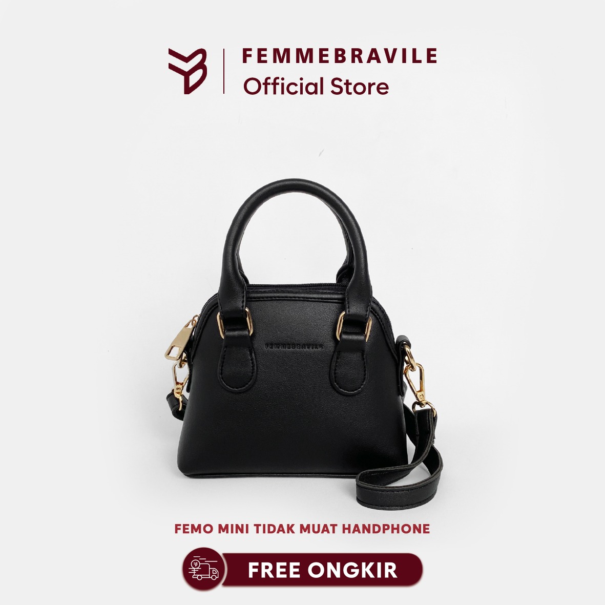 FEMMEBRAVILE Femo Mini Bag Tas Selempang Wanita Sling Bag Shoulder Bag Fashion Women
