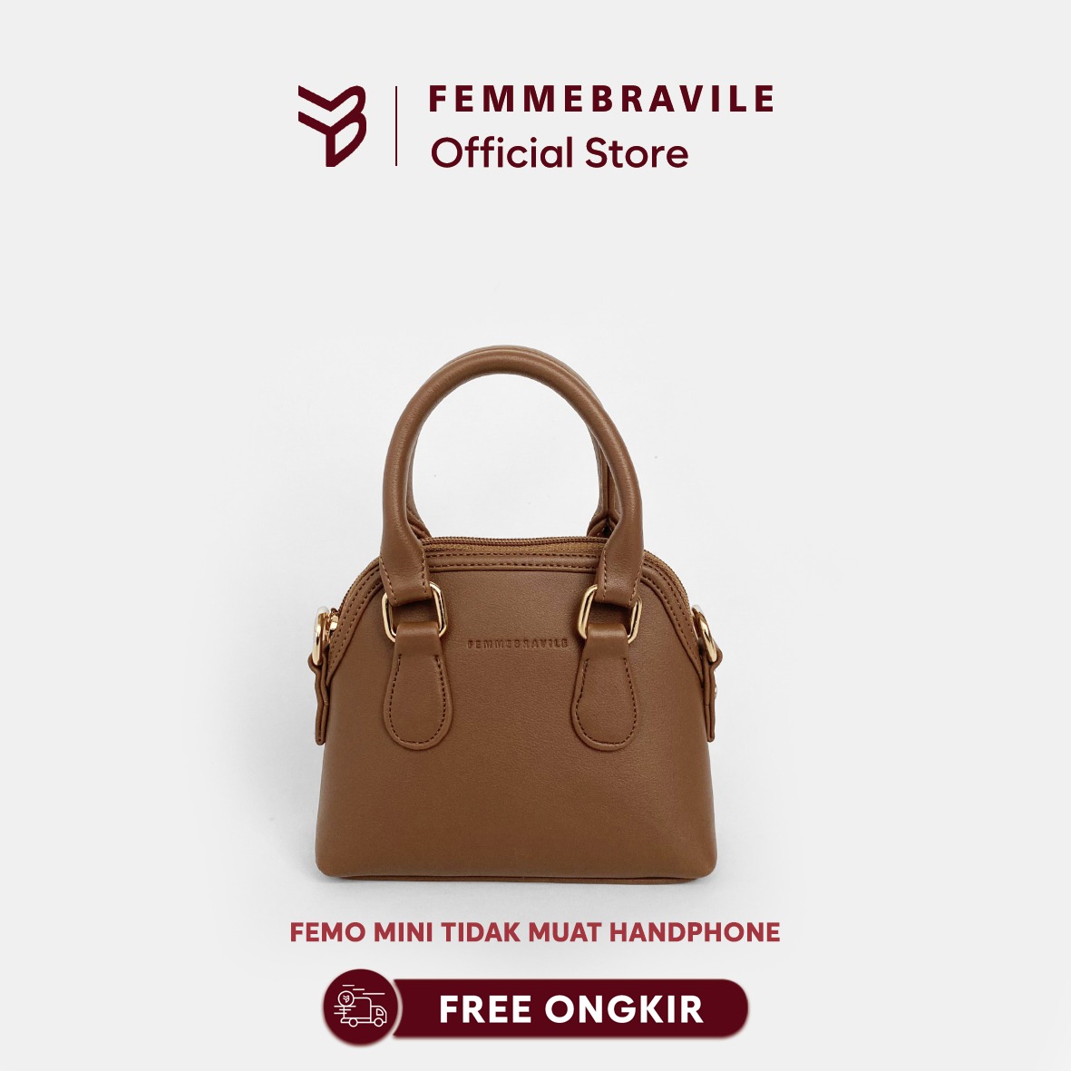 FEMMEBRAVILE Femo Mini Bag Tas Selempang Wanita Sling Bag Shoulder Bag Fashion Women