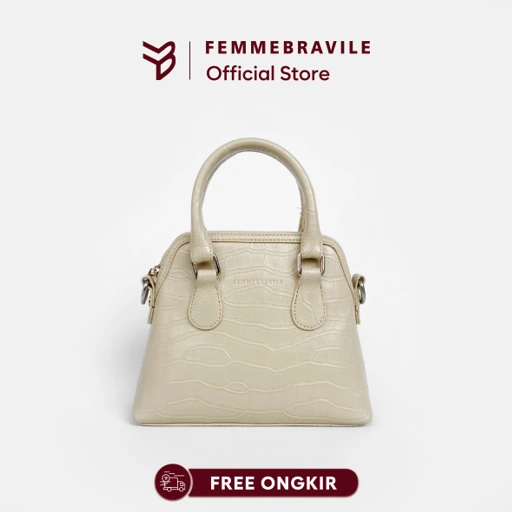 Image of FEMMEBRAVILE Sling Bag Tas Selempang Wanita Fashion Women Shoulder bag Femo Mini Plus Croco