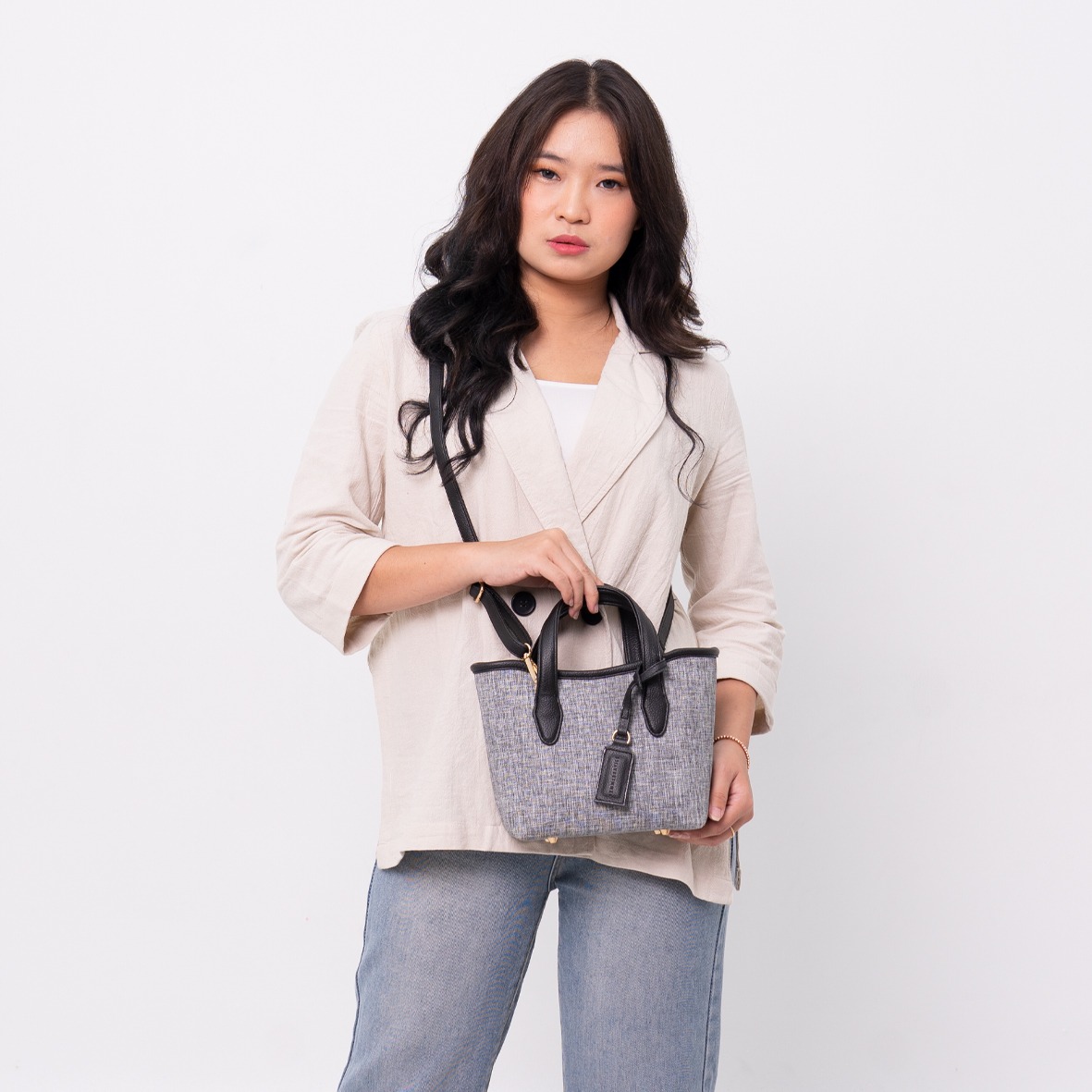 FEMMEBRAVILE Gaby Mini Totebag Wanita Slingbag Shoulder bag Tas Selempang Wanita Tas Bahu