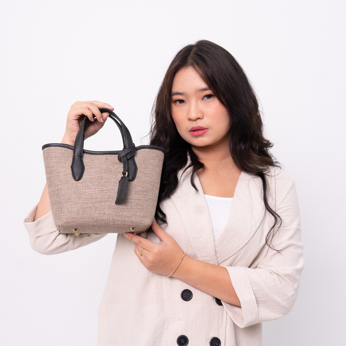FEMMEBRAVILE Gaby Mini Totebag Wanita Slingbag Shoulder bag Tas Selempang Wanita Tas Bahu