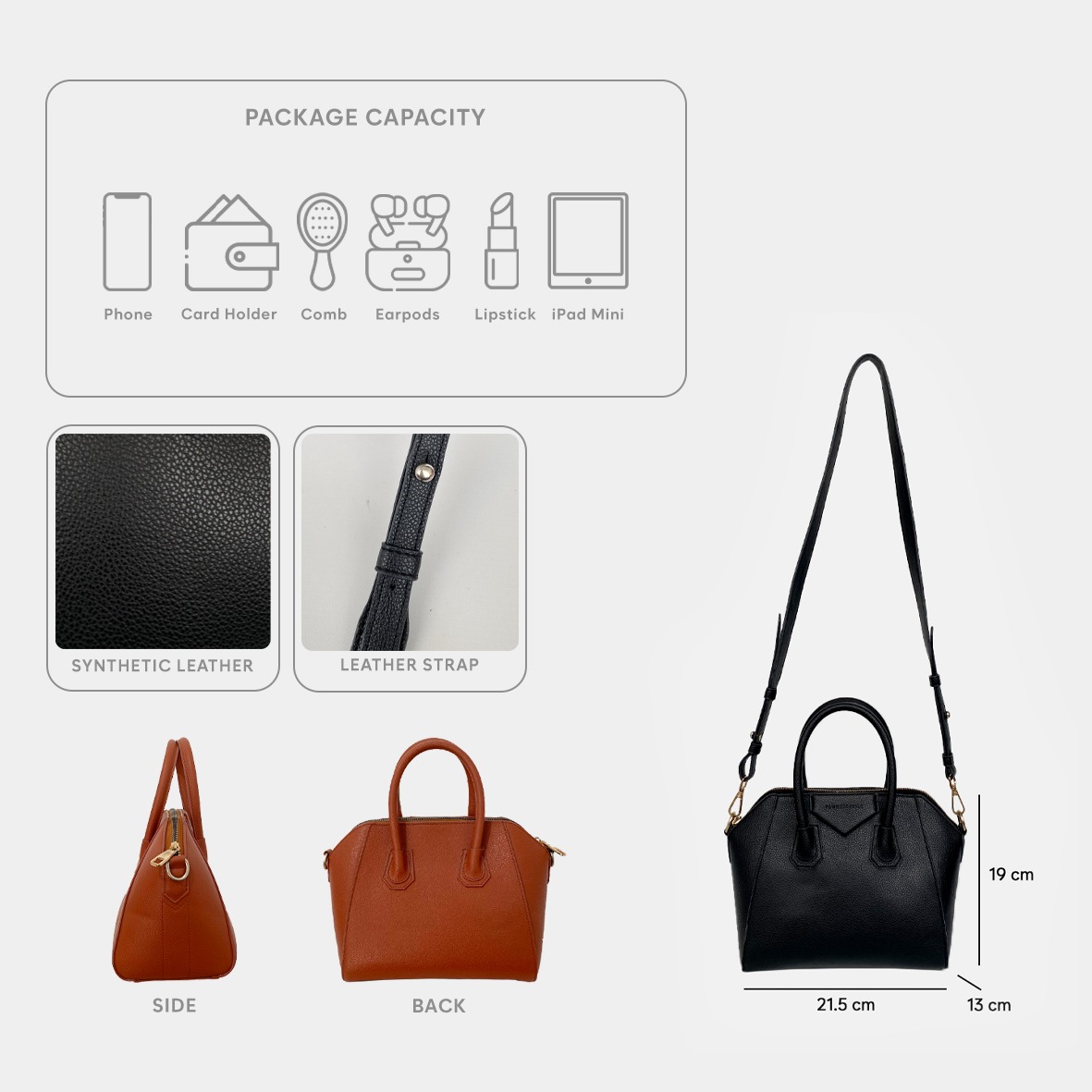 FEMMEBRAVILE Sling Bag Tas Selempang Wanita Fashion Women Shoulder bag Grenada Bag