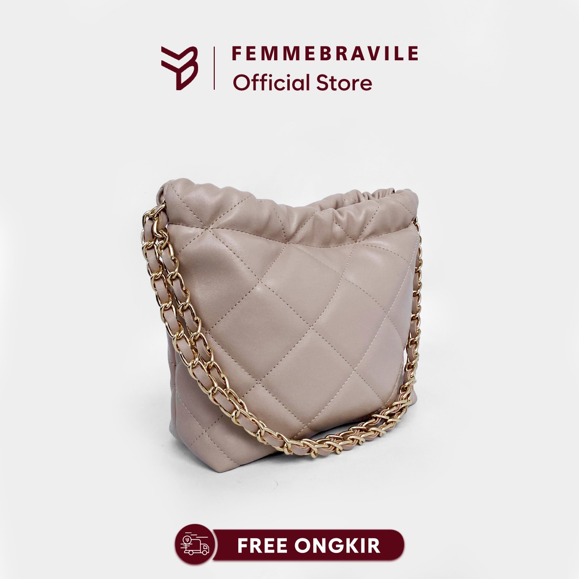Femmebravile - Gretel Leather Mini - Tas Selempang Wanita - Slingbag - Shoulderbag - Fashion Women