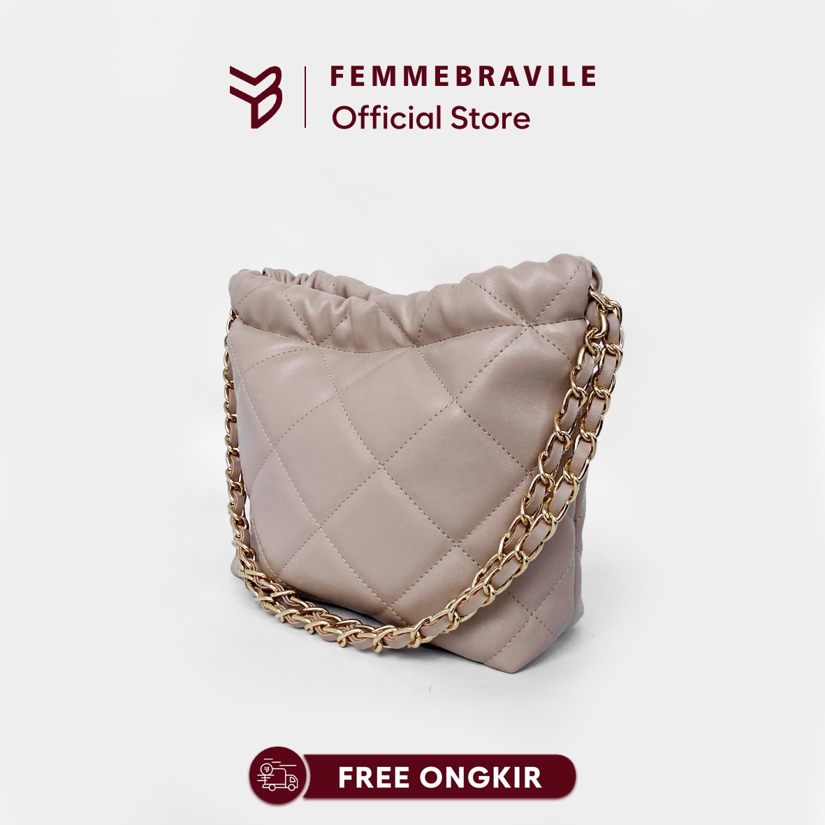 Femmebravile - Gretel Leather Mini - Tas Selempang Wanita - Slingbag - Shoulderbag - Fashion Women