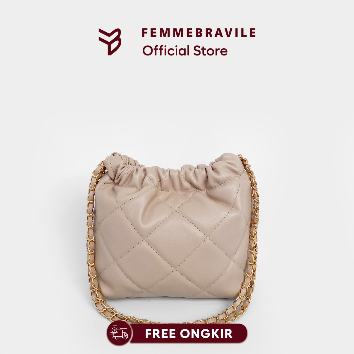 Femmebravile - Gretel Leather Mini - Tas Selempang Wanita - Slingbag - Shoulderbag - Fashion Women