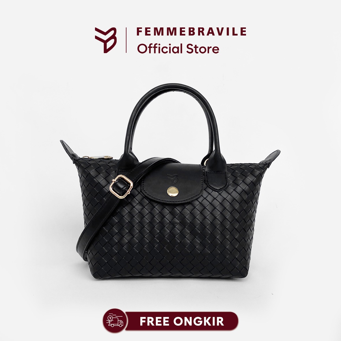 FEMMEBRAVILE Sling Bag Tas Selempang Wanita Fashion Women Shoulder bag Jennie Gayatri Bag