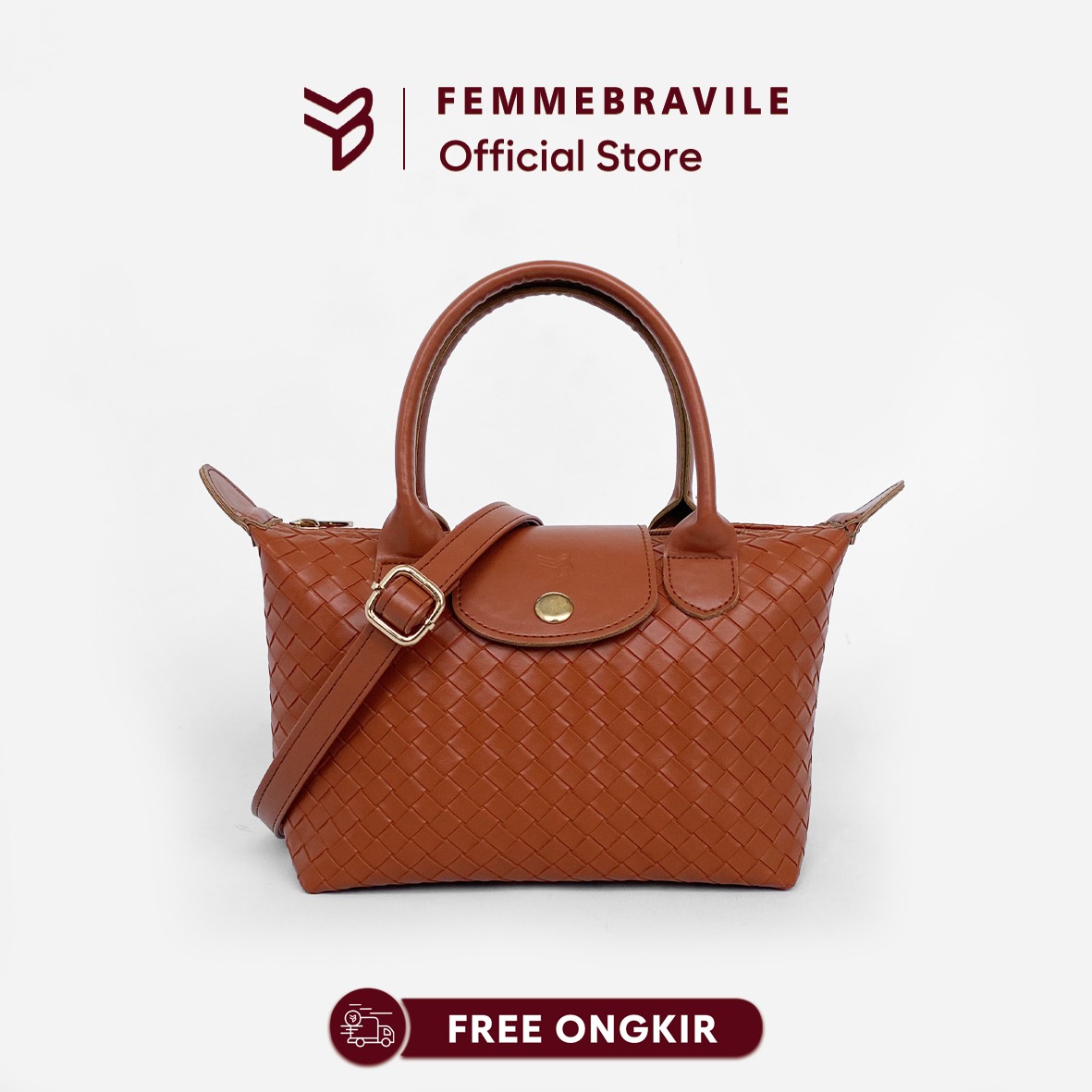 FEMMEBRAVILE Sling Bag Tas Selempang Wanita Fashion Women Shoulder bag Jennie Gayatri Bag