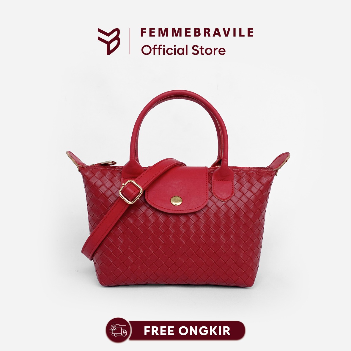 FEMMEBRAVILE Sling Bag Tas Selempang Wanita Fashion Women Shoulder bag Jennie Gayatri Bag
