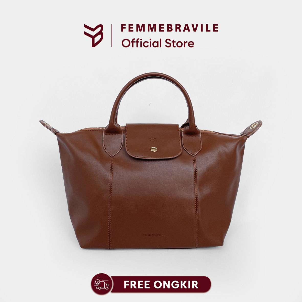 Femmebravile - Jennie Bag - Tas Selempang Wanita - SlingBag - Tas Wanita - Mini Tote - Fashion Women