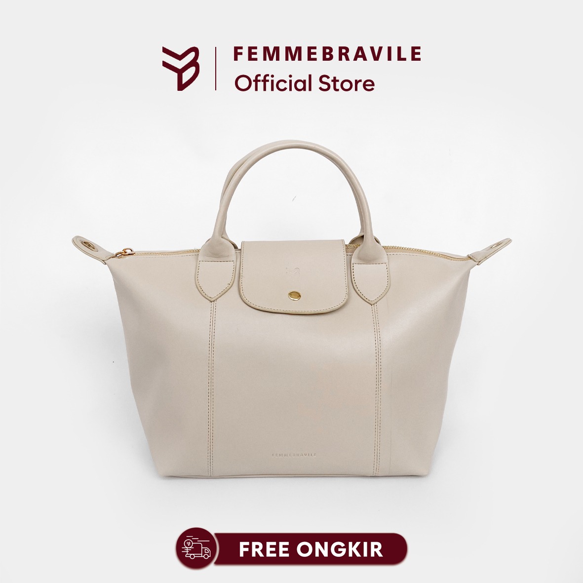 Femmebravile - Jennie Bag - Tas Selempang Wanita - SlingBag - Tas Wanita - Mini Tote - Fashion Women
