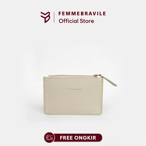 Image of Femmebravile - Kaila Cardholder Leather - Dompet Kartu - Dompet Mini - Dompet Wanita Kecil Aesthetic