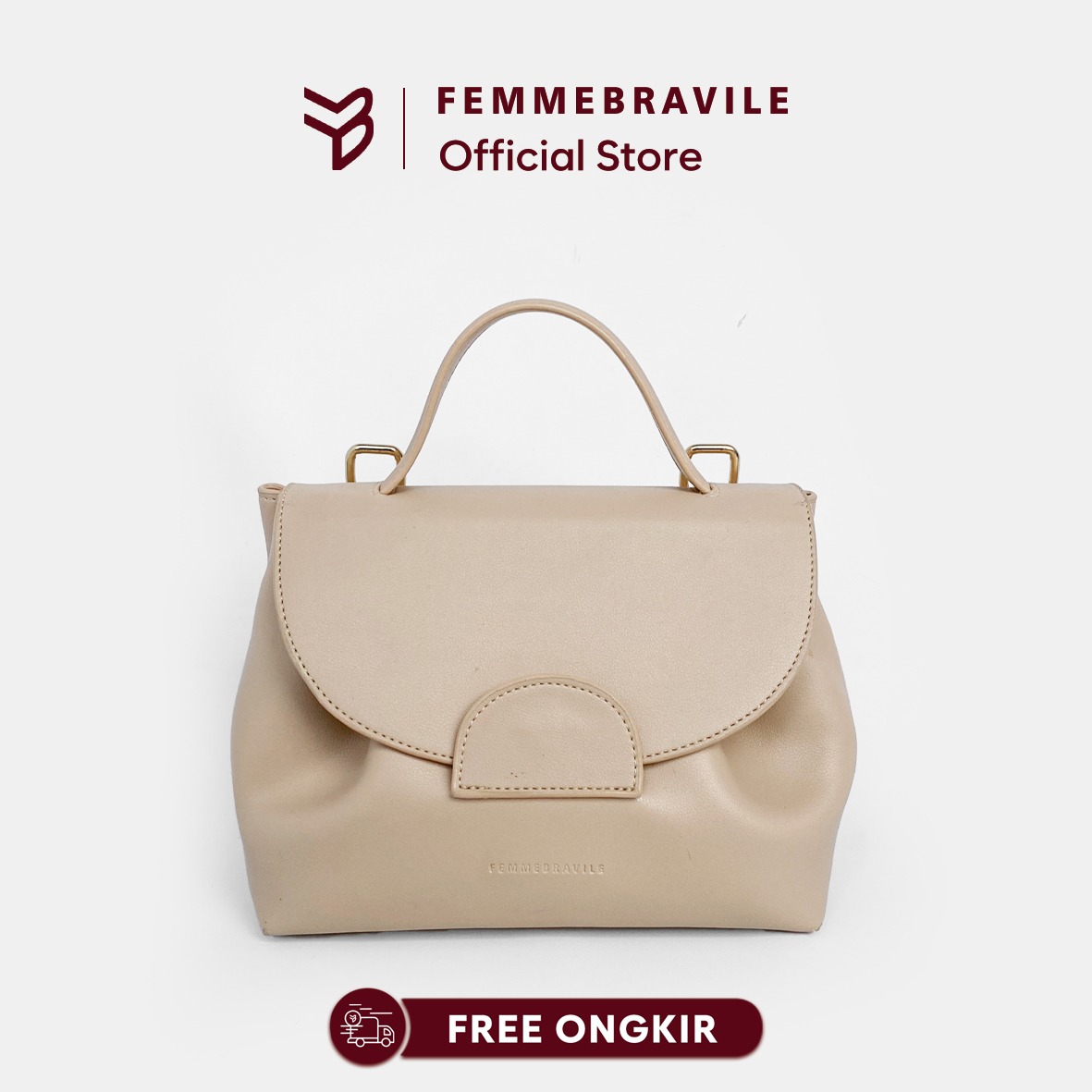 FEMMEBRAVILE Sling Bag Tas Selempang Wanita Fashion Women Shoulder bag Lucia Bag