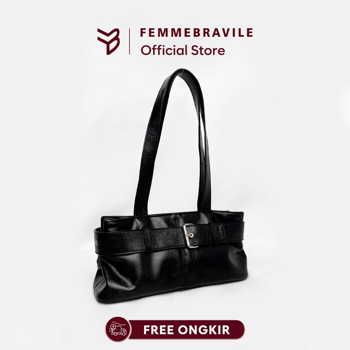 FEMMEBRAVILE Shoulder Bag Tas Bahu Wanita Tas Wanita Hand Bag Tas Tangan MIKI BAG